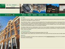 Tablet Screenshot of meijernotarissen.nl